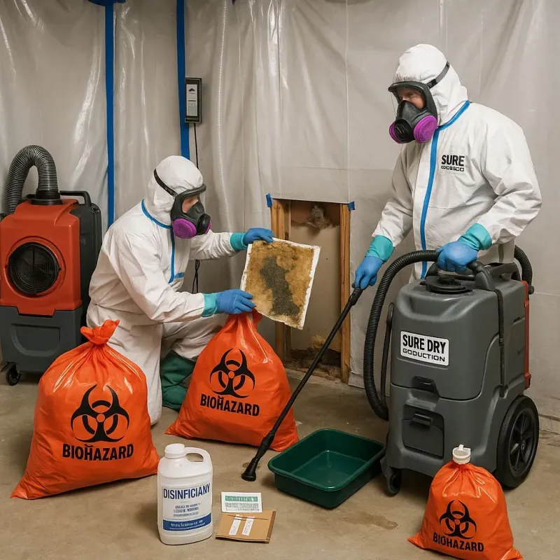 Contaminated Water Handling Protocols process in Belle Plaine, MN