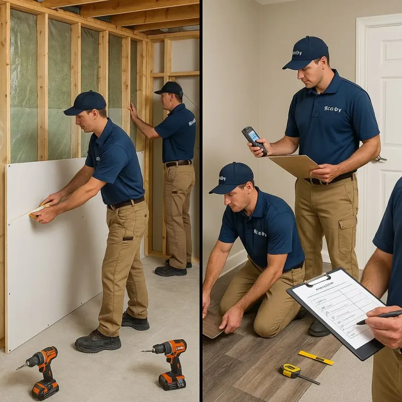 Repairs and Reconstruction process in Belle Plaine, MN