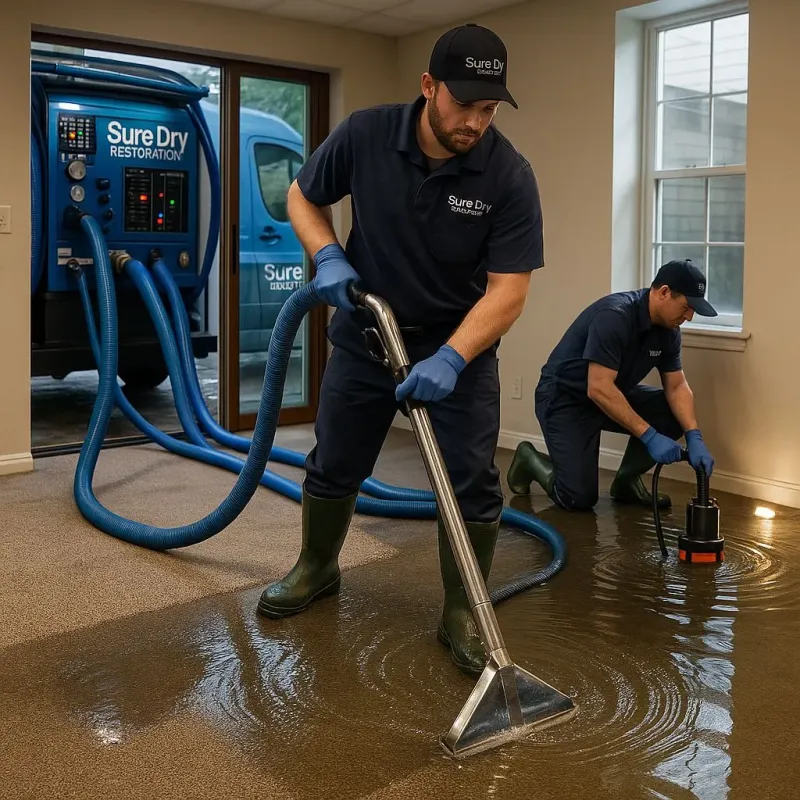 Water Extraction and Removal process in Belle Plaine, MN